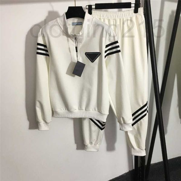 women's tracksuits designer triangle embroidery sweater women sportswear home cloth half zipper long sweaters womens trousers casual la, Gray
women's tracksuits designer triangle embroidery sweater women sportswear home cloth half zipper long sweaters womens trousers casual la, Gray