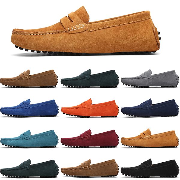 men casual shoes mens slip on lazy suede leather shoe big size 38-47 sky blue, Black
men casual shoes mens slip on lazy suede leather shoe big size 38-47 sky blue, Black