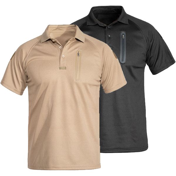 men's polos tactical polo shirt light soft elastic shortsleeve summer quick dry tshirt men outdoor sport leisure comfortable 230215, White;black
men's polos tactical polo shirt light soft elastic shortsleeve summer quick dry tshirt men outdoor sport leisure comfortable 230215, White;black