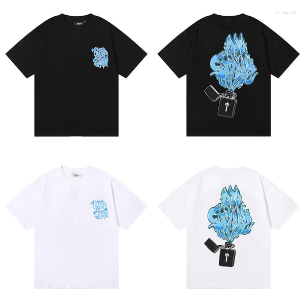 men's t-shirts shirts back flame piint men women size fashion couple clothing, White;black
men's t-shirts shirts back flame piint men women size fashion couple clothing, White;black