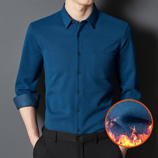 men's dress shirts thick velvet winter autumn long sleeve stretch soft solid striped fleece lining slim brushed 230216, White;black
men's dress shirts thick velvet winter autumn long sleeve stretch soft solid striped fleece lining slim brushed 230216, White;black