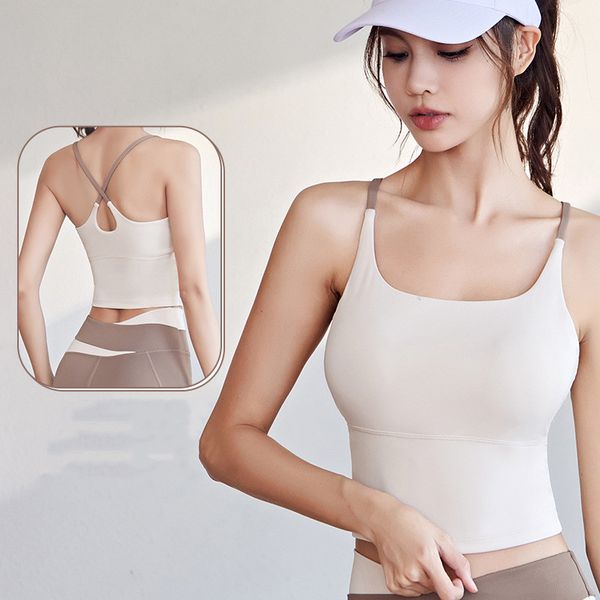 sports underwear women's yoga new high-elastic nude bra skin-friendly yoga vest spring and autumn sports fitness vest
sports underwear women's yoga new high-elastic nude bra skin-friendly yoga vest spring and autumn sports fitness vest