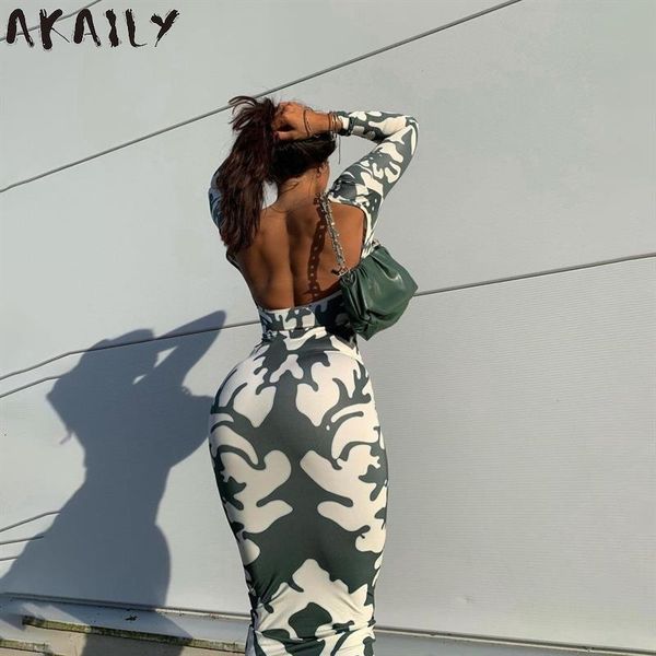 casual dresses akaily summer streetwear print for women o neck long sleeve bodycon dress female backless elegant maxi dress 230216, Black;gray
casual dresses akaily summer streetwear print for women o neck long sleeve bodycon dress female backless elegant maxi dress 230216, Black;gray