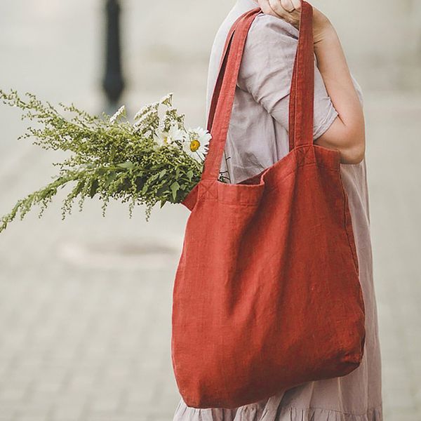shopping bags cotton linen tote for women large ladies eco reusable handbag casual shoulder 230216
shopping bags cotton linen tote for women large ladies eco reusable handbag casual shoulder 230216