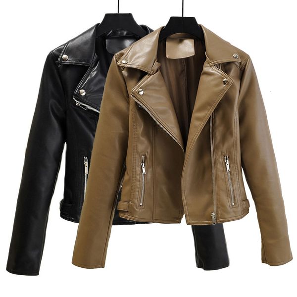 womens leather faux leather spring autumn soft pu faux leather jacket women coat female causual slim moto biker streetwear motorcycle outerw, Black
womens leather faux leather spring autumn soft pu faux leather jacket women coat female causual slim moto biker streetwear motorcycle outerw, Black