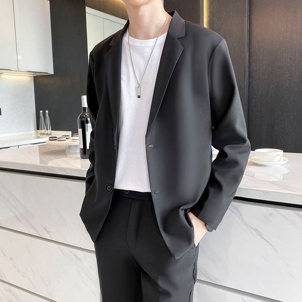 mens jackets korean fashion casual blazers coats men slim jackets business suit solid spring autumn elegant wild black male suit 3xl 230216, Black;brown
mens jackets korean fashion casual blazers coats men slim jackets business suit solid spring autumn elegant wild black male suit 3xl 230216, Black;brown