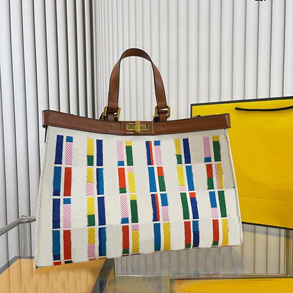 beach totes bag canvas handbag purse shoulder shopping bags colored letter large capacity women underarm bag twist lock flip fashion letter
beach totes bag canvas handbag purse shoulder shopping bags colored letter large capacity women underarm bag twist lock flip fashion letter