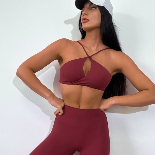 tracksuits european and american ins super elastic clothing outdoor sports running fitnes's bra folded yoga pants twopiece set 230215, Gray
tracksuits european and american ins super elastic clothing outdoor sports running fitnes's bra folded yoga pants twopiece set 230215, Gray