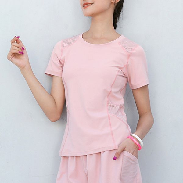 sports yoga new women's summer thin short-sleeved sports t-shirt running training quick-drying clothes fitness yoga suit 01
sports yoga new women's summer thin short-sleeved sports t-shirt running training quick-drying clothes fitness yoga suit 01