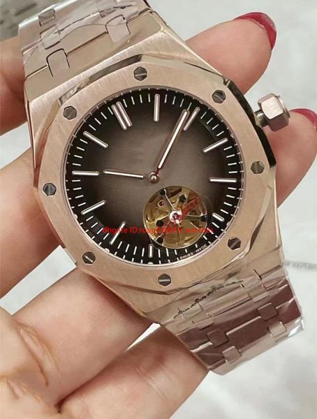 luxury fashion double-sided sapphire crystal glass men's watch stainless steel 42mm automatic transparent mechanical women's watch, Slivery;brown
luxury fashion double-sided sapphire crystal glass men's watch stainless steel 42mm automatic transparent mechanical women's watch, Slivery;brown