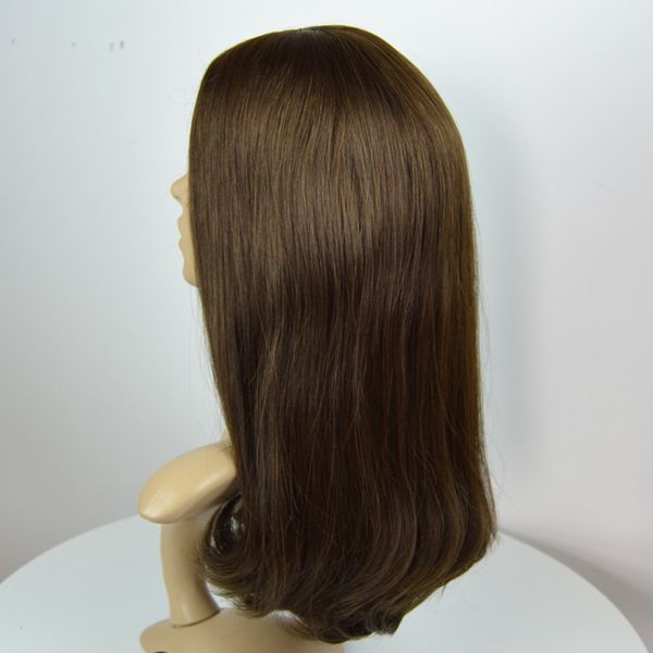 6/8# brown jewish kosher wigs brazilian human hair sheitels4*4 multidirentional small layer style 1 8-28 inch, Black;brown
6/8# brown jewish kosher wigs brazilian human hair sheitels4*4 multidirentional small layer style 1 8-28 inch, Black;brown