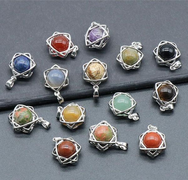 natural crystal stone hexagram charms 10mm amethyst aventurine rose quartz bead pendants diy necklace jewelry, Bronze;silver
natural crystal stone hexagram charms 10mm amethyst aventurine rose quartz bead pendants diy necklace jewelry, Bronze;silver