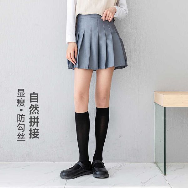 leggings for women splicing black silk stockings women's spring and autumn jk fake leg pantyhose thigh knee, Black;white
leggings for women splicing black silk stockings women's spring and autumn jk fake leg pantyhose thigh knee, Black;white