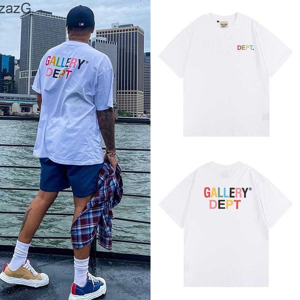 t shirts 2023 galleryes tees dept little fashion color alphabet couple short sleeve tee shirt, White;black
t shirts 2023 galleryes tees dept little fashion color alphabet couple short sleeve tee shirt, White;black