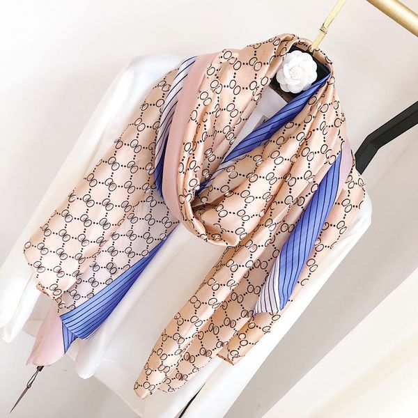 20new women's and men's wear designer scarves fashion brand 100% silk satin long scarves spring and summer women's and men�, Blue;gray
20new women's and men's wear designer scarves fashion brand 100% silk satin long scarves spring and summer women's and men�, Blue;gray