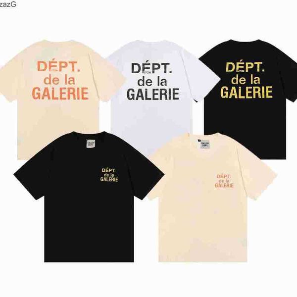 t shirts 2023 galleryes tees dept front rear split double yarn cotton short sleeve men women lovers loose high street, White;black
t shirts 2023 galleryes tees dept front rear split double yarn cotton short sleeve men women lovers loose high street, White;black