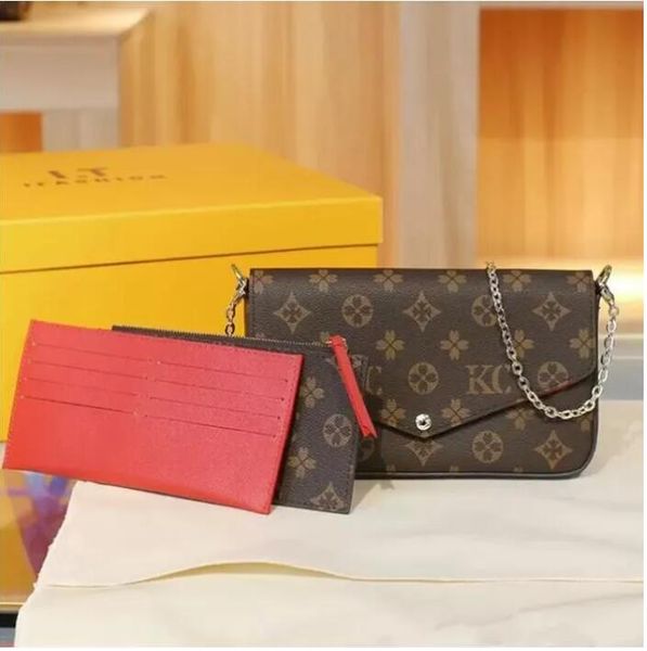 5a pochette felicie women designers bags leather purse key card holder wallet handbag messenger crossbody chain tote shoulder bag w/box 668
5a pochette felicie women designers bags leather purse key card holder wallet handbag messenger crossbody chain tote shoulder bag w/box 668