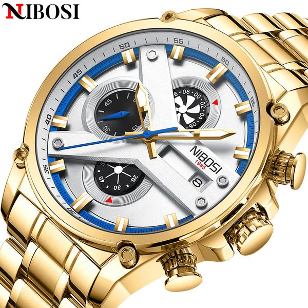 wristwatches nibosi masculino brand luxury watches for men business stainless steel waterproof chronograph quartz mens watch 230215, Slivery;brown
wristwatches nibosi masculino brand luxury watches for men business stainless steel waterproof chronograph quartz mens watch 230215, Slivery;brown
