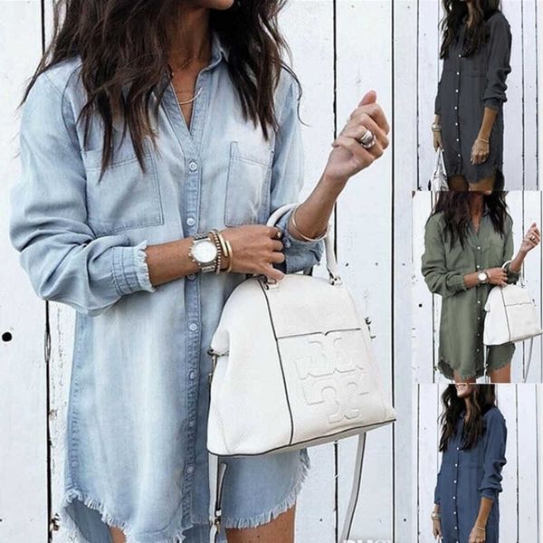 retail plus size s-3xl 4xl 5xl women clothing dresses denim shirt dress tassel loose long sleeve shirts, Black;gray
retail plus size s-3xl 4xl 5xl women clothing dresses denim shirt dress tassel loose long sleeve shirts, Black;gray