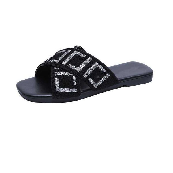 designer women's slippers fashion letter slide flat sandals l bathroom shoes summer beach shoes outdoor casual f sliders size 35-42, Black
designer women's slippers fashion letter slide flat sandals l bathroom shoes summer beach shoes outdoor casual f sliders size 35-42, Black