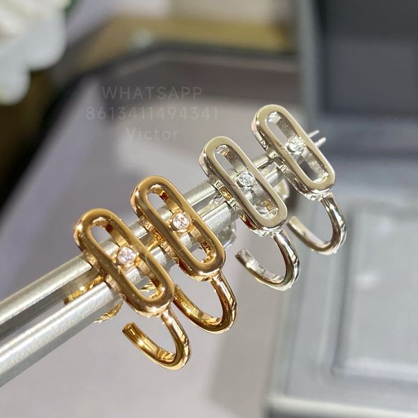 meska move uno designer earrings earring back for woman diamond gold plated 18k highest counter quality will not fade exquisite gift 013, White
meska move uno designer earrings earring back for woman diamond gold plated 18k highest counter quality will not fade exquisite gift 013, White