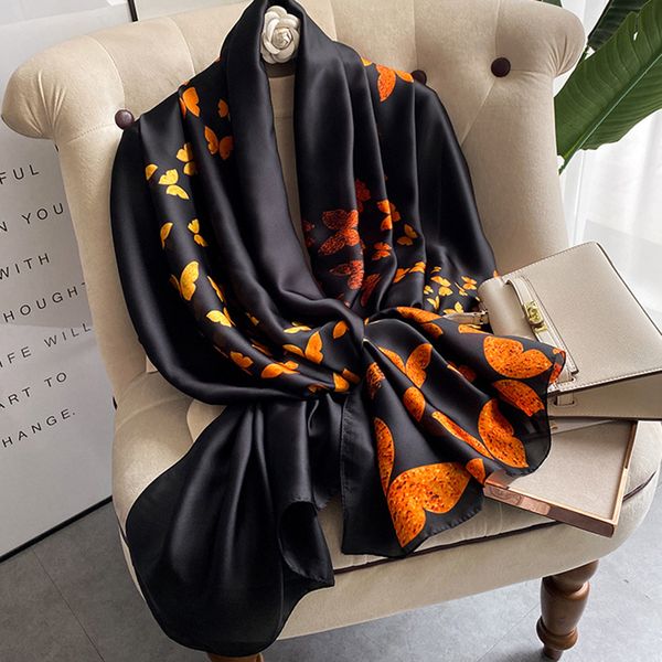 sarongs women silk winter scarf luxury design print lady beach shawl scarves fashion smooth foulard female hijab 80x180cm 230215, Blue;gray
sarongs women silk winter scarf luxury design print lady beach shawl scarves fashion smooth foulard female hijab 80x180cm 230215, Blue;gray