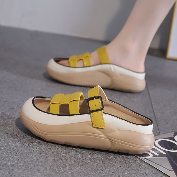 2023 summer slippers fashion thick sole comfortable massage women's outdoor non-slip deodorant beach sandals, Black
2023 summer slippers fashion thick sole comfortable massage women's outdoor non-slip deodorant beach sandals, Black