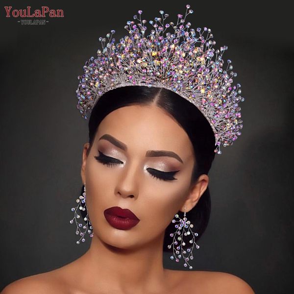 wedding hair jewelry youlapan hp193pc ab colorful bridal jewelry luxury crystal ab bridal crown tiaras fashion women hair accessories 230215, Slivery;golden
wedding hair jewelry youlapan hp193pc ab colorful bridal jewelry luxury crystal ab bridal crown tiaras fashion women hair accessories 230215, Slivery;golden