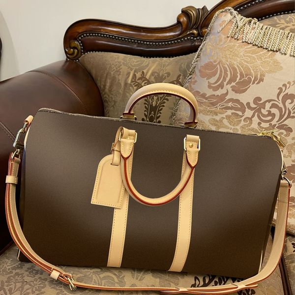 7a quality classic designer shoulder bag luxury leather women's keepall 45 50 55 bags crossbody duffle totes large luggage bags m41424
7a quality classic designer shoulder bag luxury leather women's keepall 45 50 55 bags crossbody duffle totes large luggage bags m41424