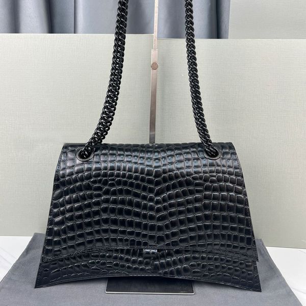 chain crossbody bag fashion shoulder bags alligator large black flap metal letter hasp leather handbags half moon bottom cell phone pocket t
chain crossbody bag fashion shoulder bags alligator large black flap metal letter hasp leather handbags half moon bottom cell phone pocket t
