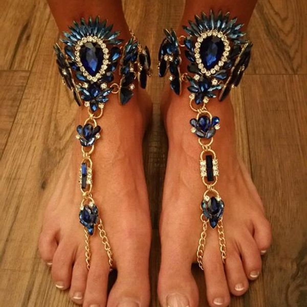 anklets dvacaman brand maxi bracelet crystal barefoot sandal beach jewelry boho leg chain female wholesale drop 230216, Red;blue
anklets dvacaman brand maxi bracelet crystal barefoot sandal beach jewelry boho leg chain female wholesale drop 230216, Red;blue
