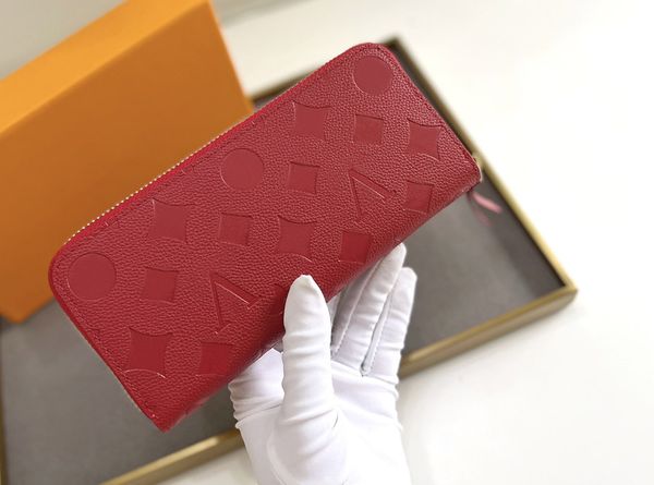 fashion designer wallets luxury men women empreinte purse clutch bags highs quality flower letter coin purses plaid card holders with origin, Red;black
fashion designer wallets luxury men women empreinte purse clutch bags highs quality flower letter coin purses plaid card holders with origin, Red;black