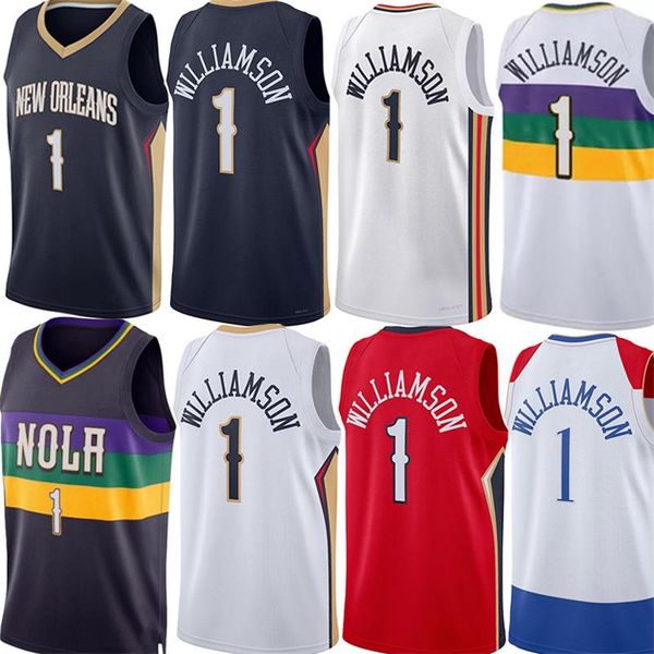 men zion 1 williamson nop pelican basketball jerseys new city jersey sleeveless mesh vest wear mens, Black;red
men zion 1 williamson nop pelican basketball jerseys new city jersey sleeveless mesh vest wear mens, Black;red