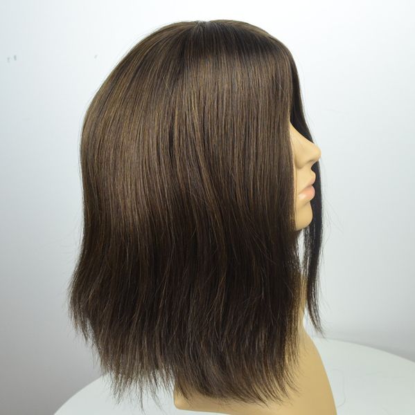 20inch 6# silk kosher wigs jewish sheitel wigs brown european brazilian human virgin hair small layer style 1 8-28 inch, Black;brown
20inch 6# silk kosher wigs jewish sheitel wigs brown european brazilian human virgin hair small layer style 1 8-28 inch, Black;brown