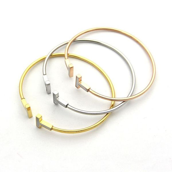 other bracelets womens t letter smooth surface bracelets designer jewelry mens smile ring gold/silvery/rose gold full brand as wedding chris, Golden;silver
other bracelets womens t letter smooth surface bracelets designer jewelry mens smile ring gold/silvery/rose gold full brand as wedding chris, Golden;silver