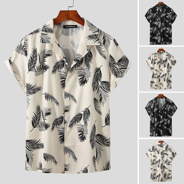 men short sleeve hawaii printed shirts casual beach party button down shirt, White;black
men short sleeve hawaii printed shirts casual beach party button down shirt, White;black