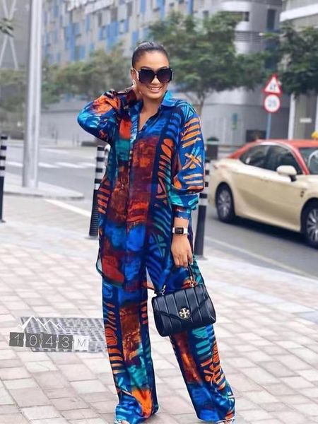 women's fashion print 2 set elegant long sleeve blouses wide leg pants set tracksuits outfits female two piece suits 230215, White
women's fashion print 2 set elegant long sleeve blouses wide leg pants set tracksuits outfits female two piece suits 230215, White