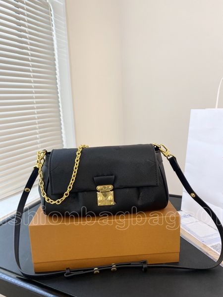 womens favorite baguette shoulder bag grained leather gold chain evening cross-body bags embossed monograms printed pouch purse trendy luxur
womens favorite baguette shoulder bag grained leather gold chain evening cross-body bags embossed monograms printed pouch purse trendy luxur
