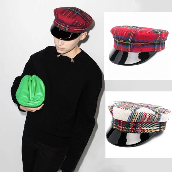 berets autumn winter wool cap plaid sboy patchwork letter flat xsl 230215, Blue;gray
berets autumn winter wool cap plaid sboy patchwork letter flat xsl 230215, Blue;gray
