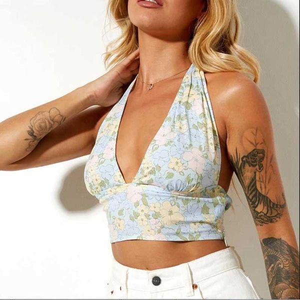 women's tanks camis summer backless crop chic women fashion print sleeveless deep vneck halter bandage cami clubwear beach clothes j230, White
women's tanks camis summer backless crop chic women fashion print sleeveless deep vneck halter bandage cami clubwear beach clothes j230, White
