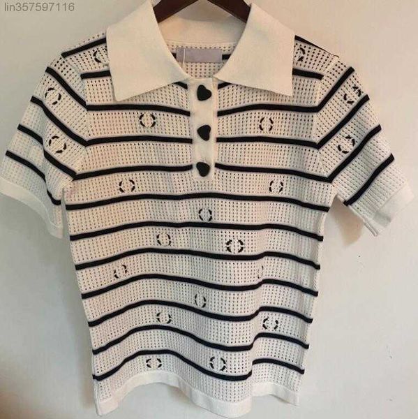women designer high-end new fashion polo shirt in 3 colors womens t shirt lapel heart button breathable mesh translucent k8, White
women designer high-end new fashion polo shirt in 3 colors womens t shirt lapel heart button breathable mesh translucent k8, White
