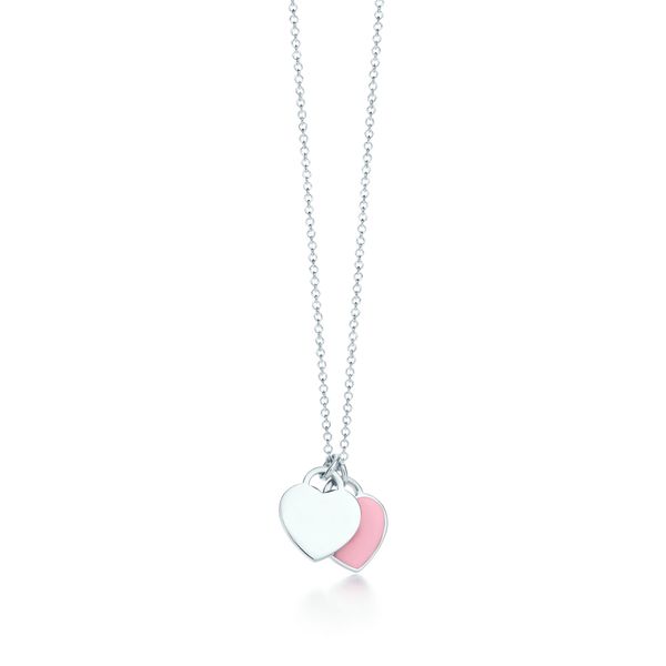 double love enamel chain necklaces fashion chain stainless steel necklace women necklace jewelry gift linkb, Silver
double love enamel chain necklaces fashion chain stainless steel necklace women necklace jewelry gift linkb, Silver