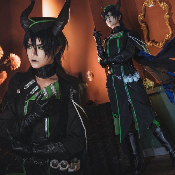 anime costumes game twisted-wonderland diasomnia malleus draconia uniform cosplay, Black
anime costumes game twisted-wonderland diasomnia malleus draconia uniform cosplay, Black
