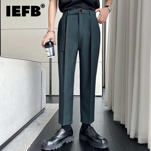 mens pants iefb mens loose solid color business casual male trousers pencil pants with belt korean fashion autumn winter 9a6451 230216, Black
mens pants iefb mens loose solid color business casual male trousers pencil pants with belt korean fashion autumn winter 9a6451 230216, Black