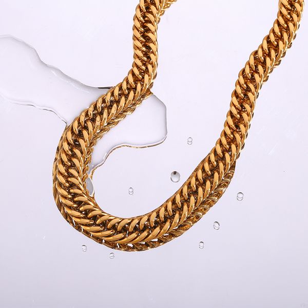 pendant necklaces design y vintage ot clasp tight cuban chain choker necklace for women gold plated stainless steel 230215, Silver
pendant necklaces design y vintage ot clasp tight cuban chain choker necklace for women gold plated stainless steel 230215, Silver