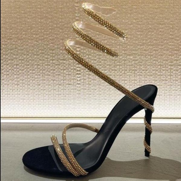 luxury women snake-shaped sandals open toes genuine leather gladiator celebrity high heel shoes beading round toes sandals size 35-41, Black
luxury women snake-shaped sandals open toes genuine leather gladiator celebrity high heel shoes beading round toes sandals size 35-41, Black
