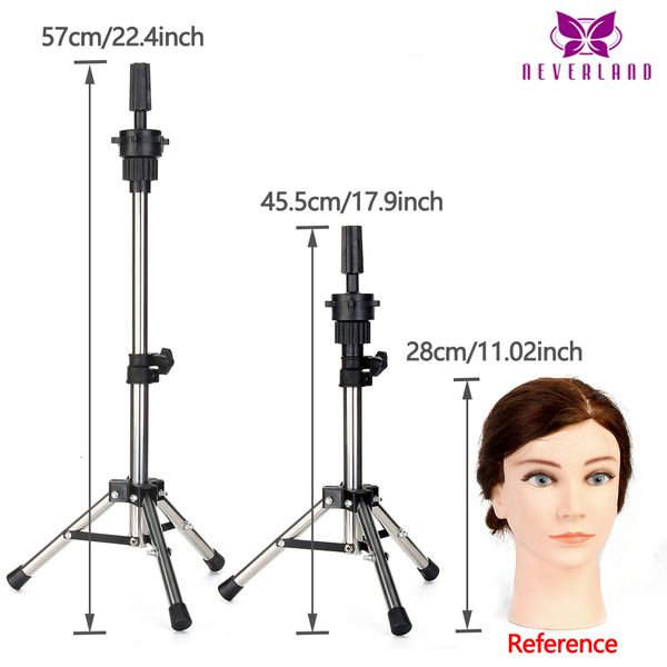 wig stand adjustable wig tripod stand hair mannequin training head holder mini hairdressing clamp hair wig stand holder for hair cut 230216, White
wig stand adjustable wig tripod stand hair mannequin training head holder mini hairdressing clamp hair wig stand holder for hair cut 230216, White