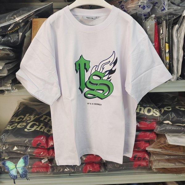 men's t shirts 2023 trapstar t shirts it's a secret print loose men women cotton shirt, White;black
men's t shirts 2023 trapstar t shirts it's a secret print loose men women cotton shirt, White;black