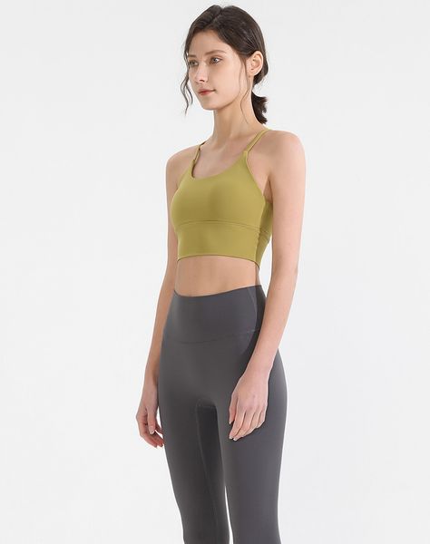 yoga sports underwear women's shock-proof running pilates fitness bra thin shoulder strap back yoga suit vest sling 01
yoga sports underwear women's shock-proof running pilates fitness bra thin shoulder strap back yoga suit vest sling 01