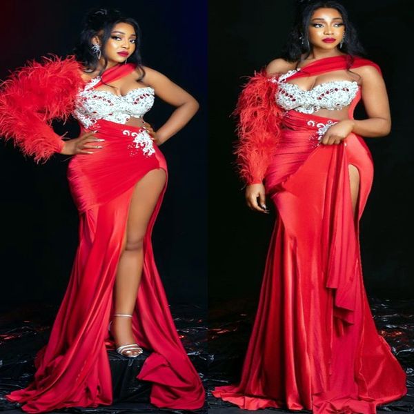 2023 arabic aso ebi red mermaid prom dresses lace beaded crystals evening formal party second reception birthday engagement gowns dress zj73, Black
2023 arabic aso ebi red mermaid prom dresses lace beaded crystals evening formal party second reception birthday engagement gowns dress zj73, Black